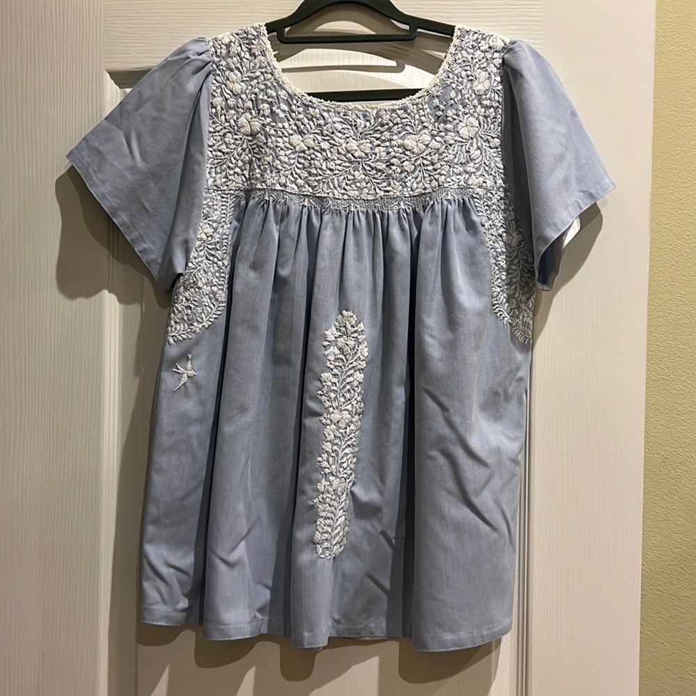 Mi Golondrina Liliana Blouse. Size M.